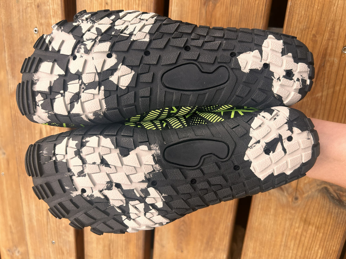 Buty do wody typu barefoot 36 czarno-zielone