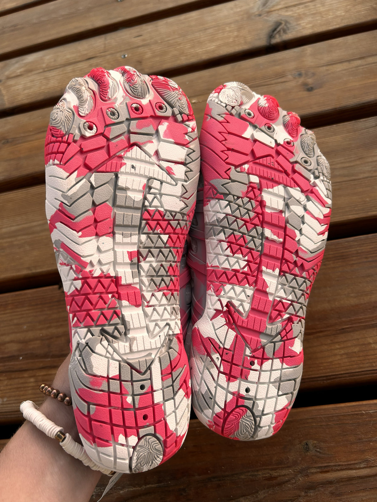 Buty do wody barefoot szaro- różowe 37