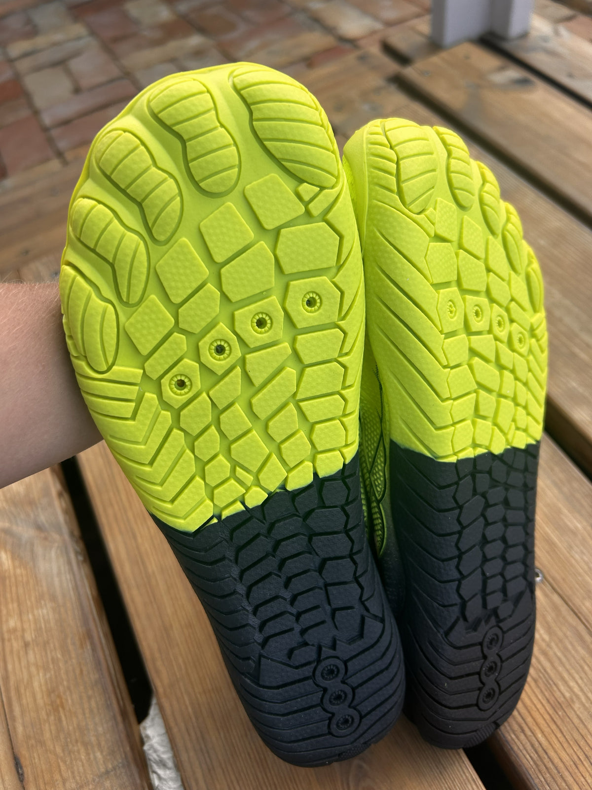 Buty do wody barefoot żółte neonowe 39