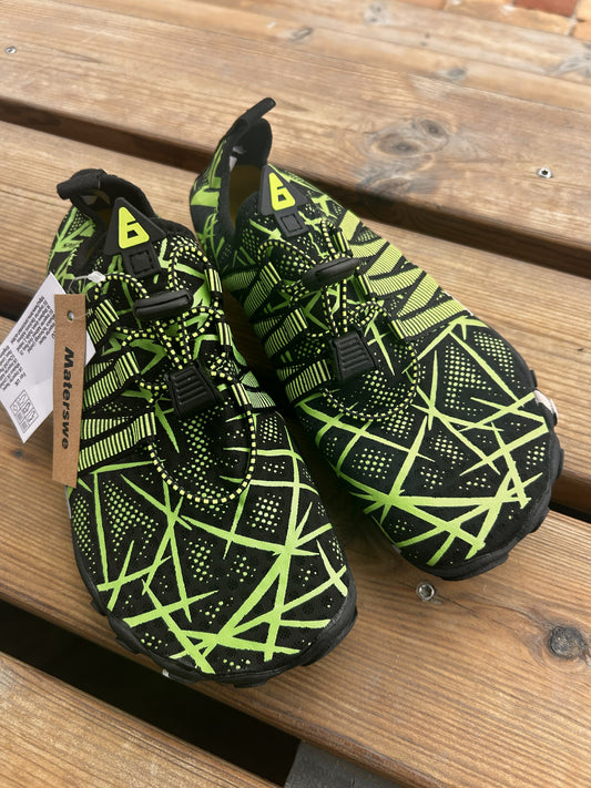 Buty do wody typu barefoot 36 czarno-zielone