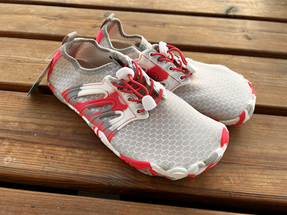 Buty do wody barefoot szaro- różowe 37